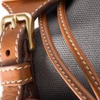 Miu Miu Spring/Summer 2025 Canvas and Leather Backpack