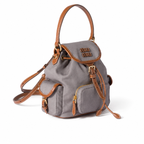 Miu Miu Spring/Summer 2025 Canvas and Leather Backpack