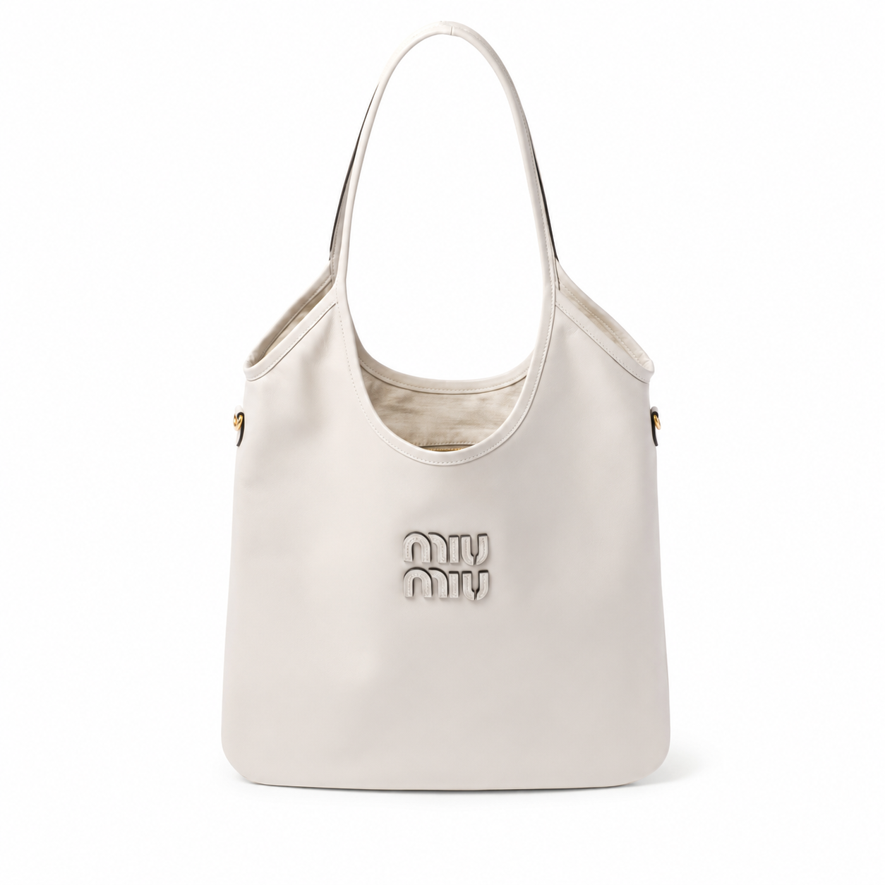 Miu Miu IVY Collection Cowhide Leather Tote Bag