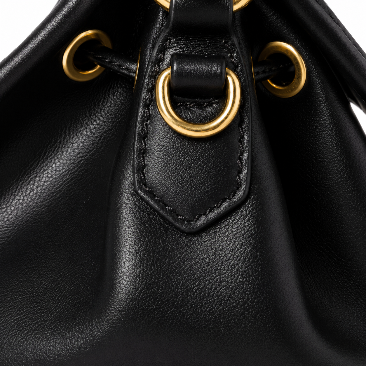 Miu Miu Preppy-style Leather Backpack