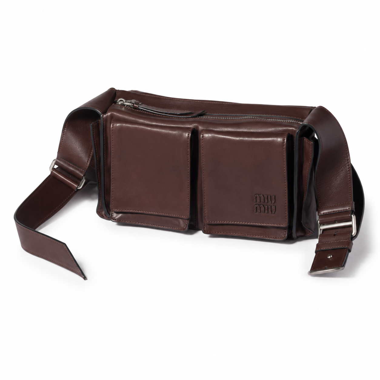 Miu Miu Spring/Summer 2026 Utilitaire Nappa leather crossbody bag