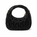 Miu Miu Wander Matelassé Nappa Leather Mini Hobo Bag