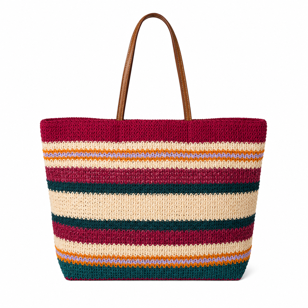 Miu Miu Spring/Summer 2026 Woven Fabric Large Tote Bag
