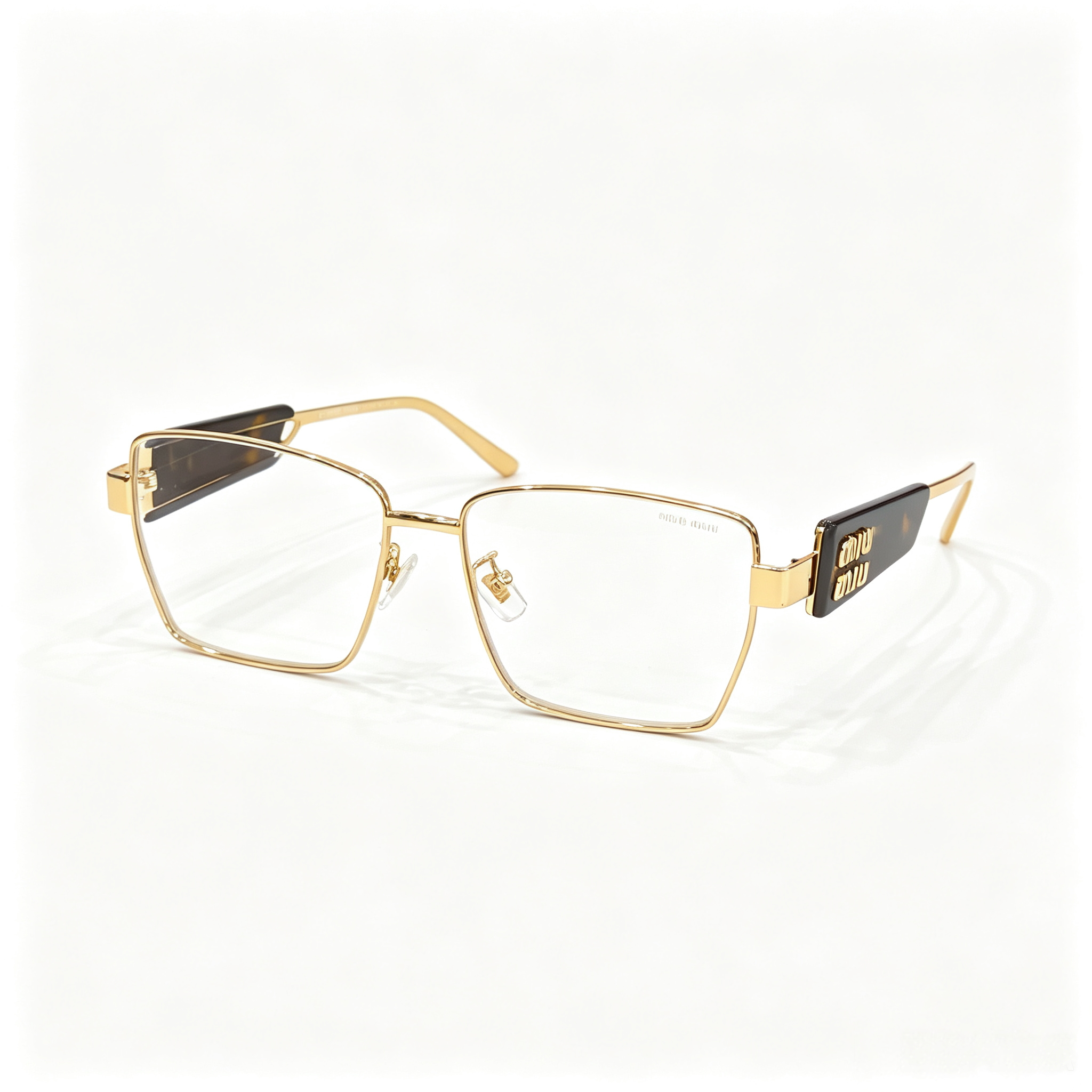 Miu Miu MU 53WS series metal square sunglasses