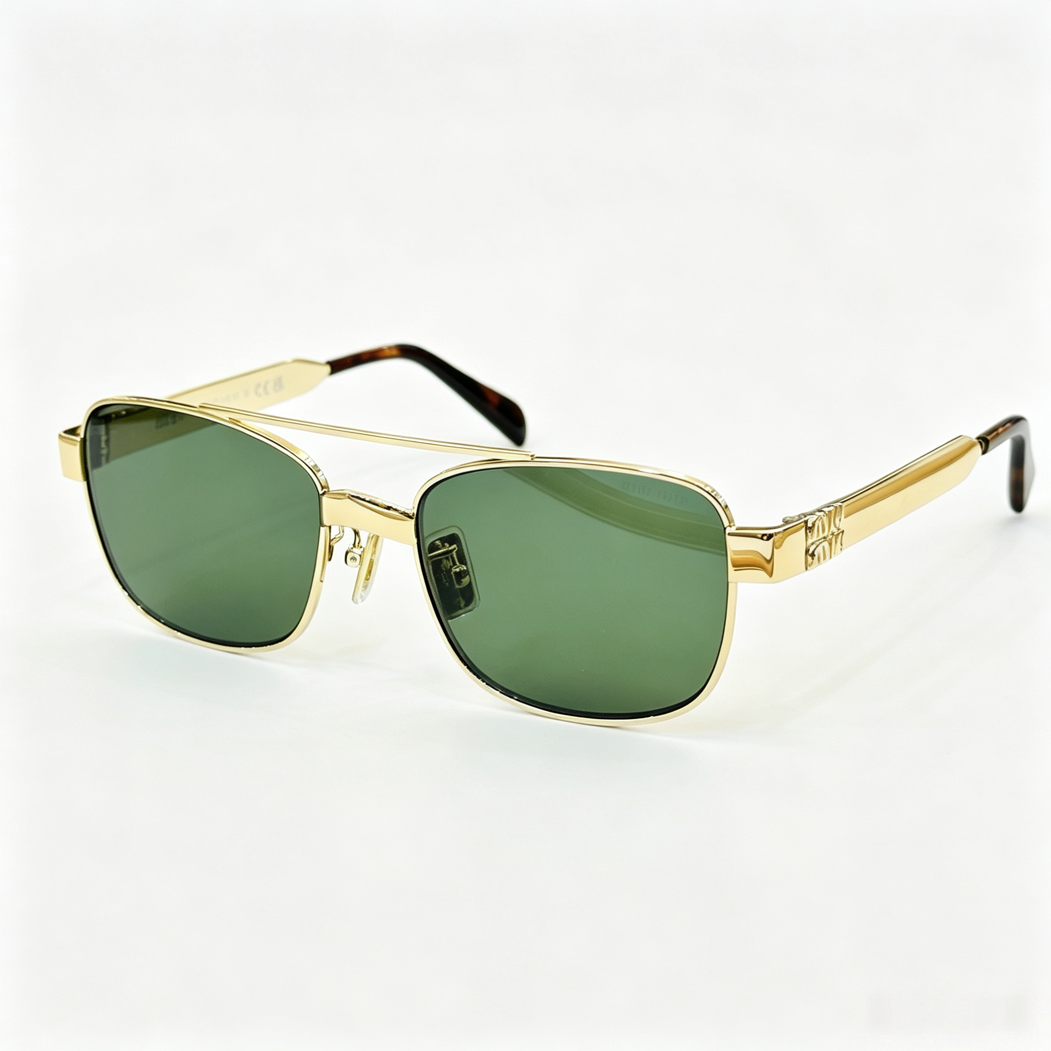 Miu Miu MU B52S series retro aviator sunglasses
