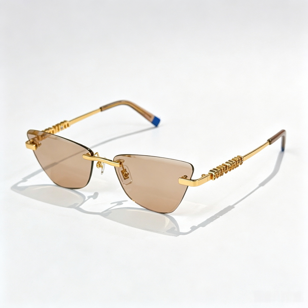 Miu Miu MU 947S series frameless sunglasses
