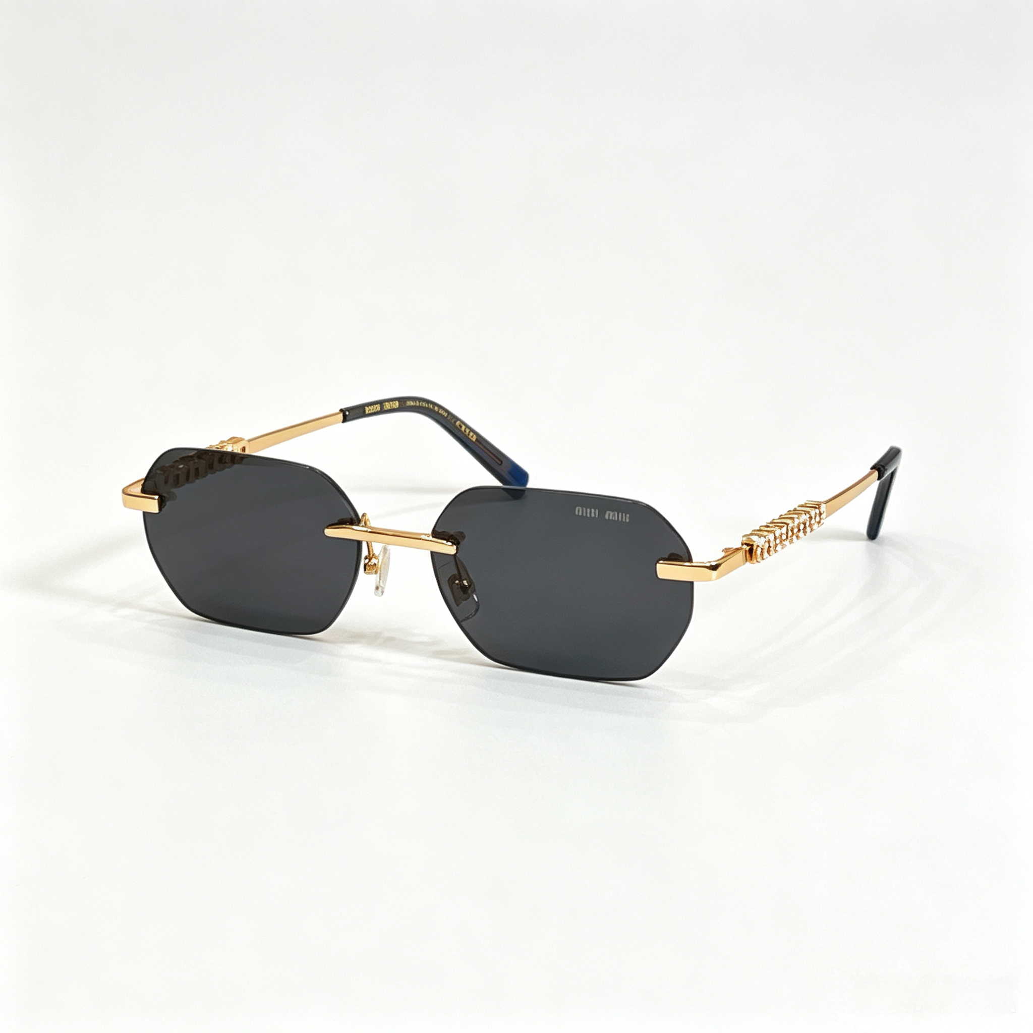 Miu Miu MU 947S series frameless sunglasses