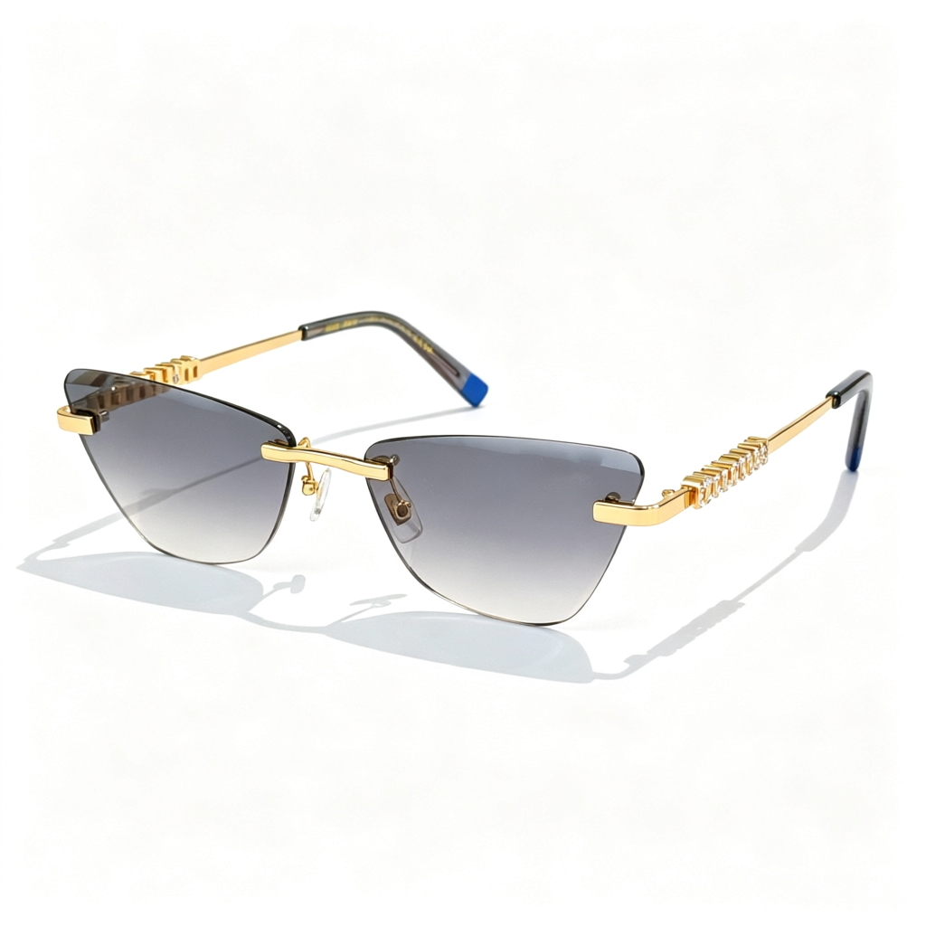 Miu Miu MU 947S series frameless sunglasses