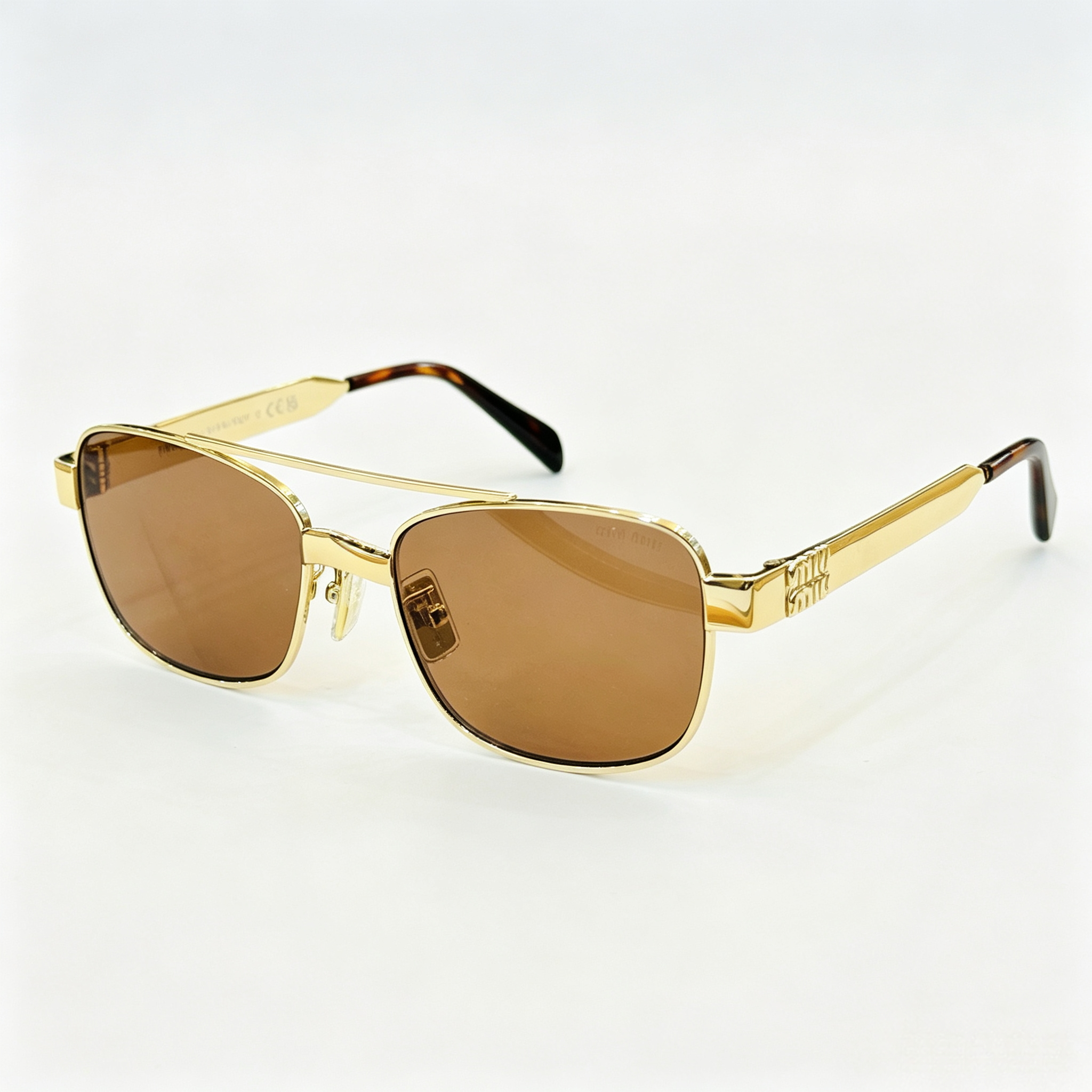 Miu Miu MU B52S series retro aviator sunglasses