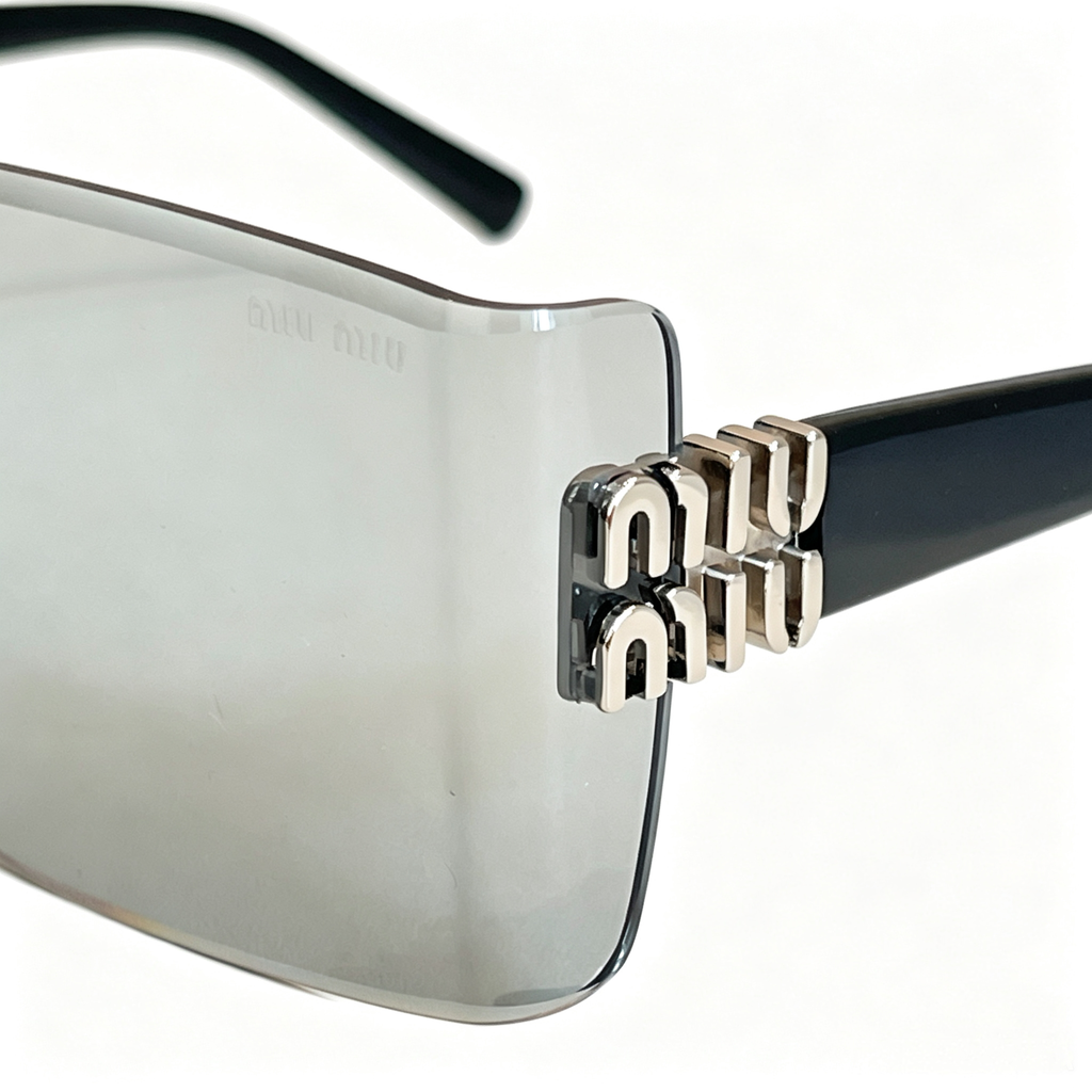Miu Miu MU 112AV series frameless square sunglasses