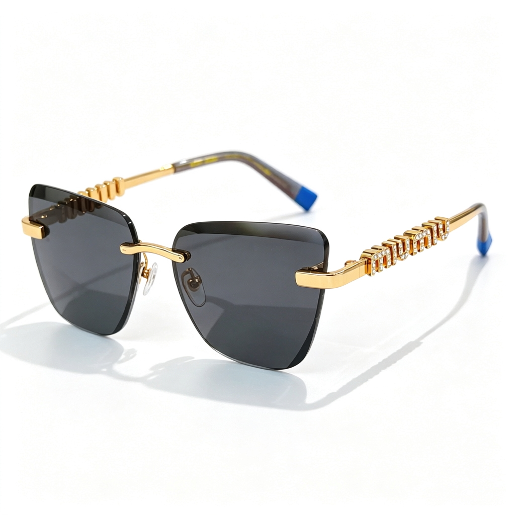 Miu Miu MU 947S series frameless sunglasses