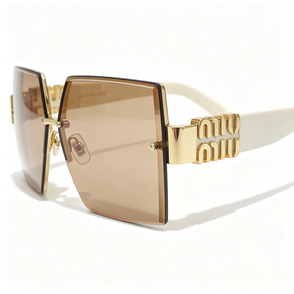 Miu Miu MU 117AV series frameless sunglasses