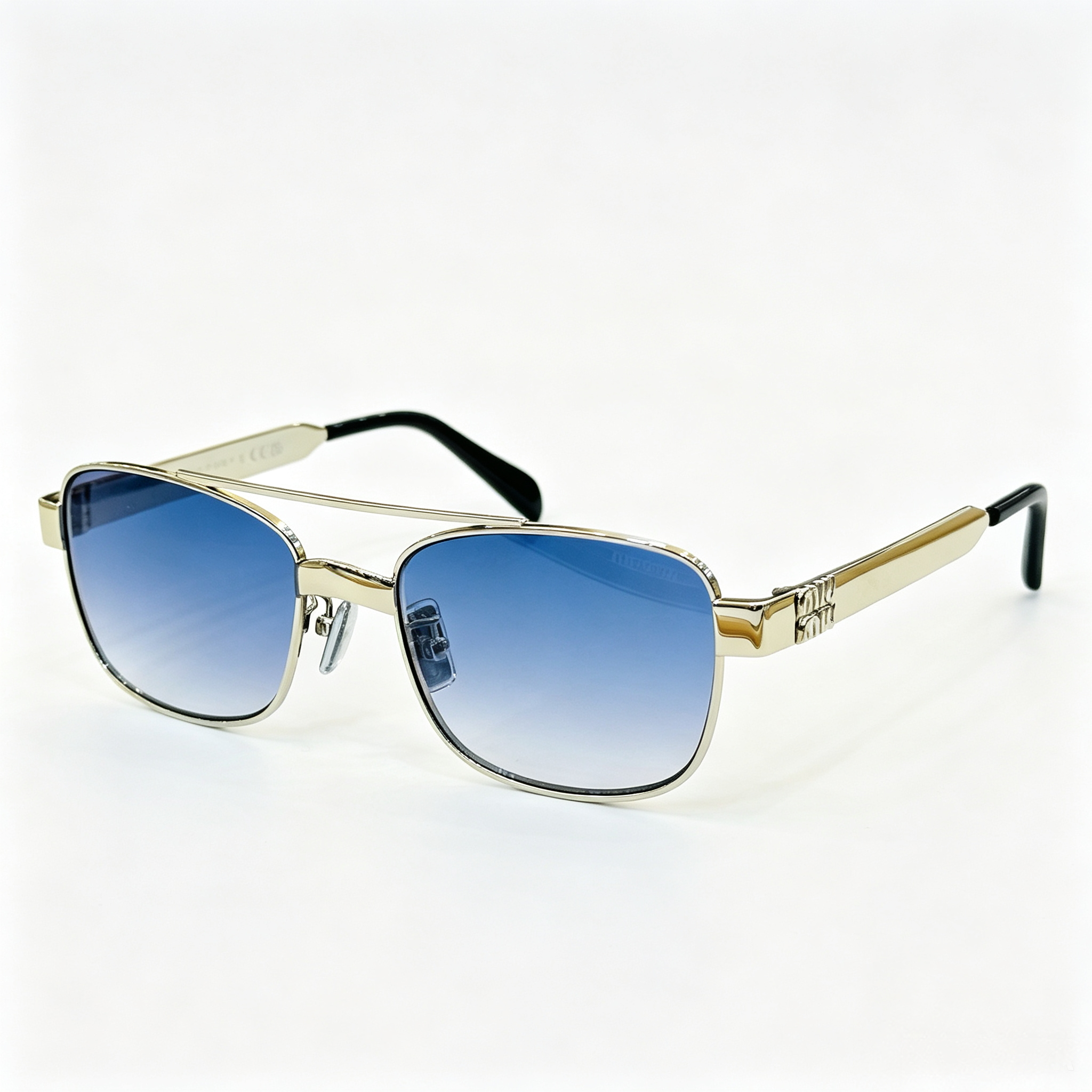 Miu Miu MU B52S series retro aviator sunglasses