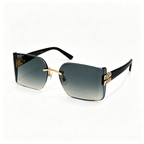 Miu Miu MU 112AV series frameless square sunglasses