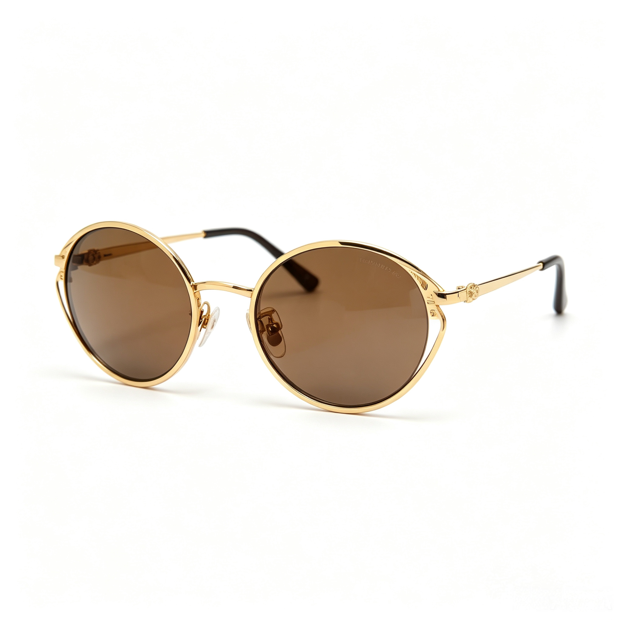 Miu Miu SMU 52Y Series Retro Metal Oval Sunglasses