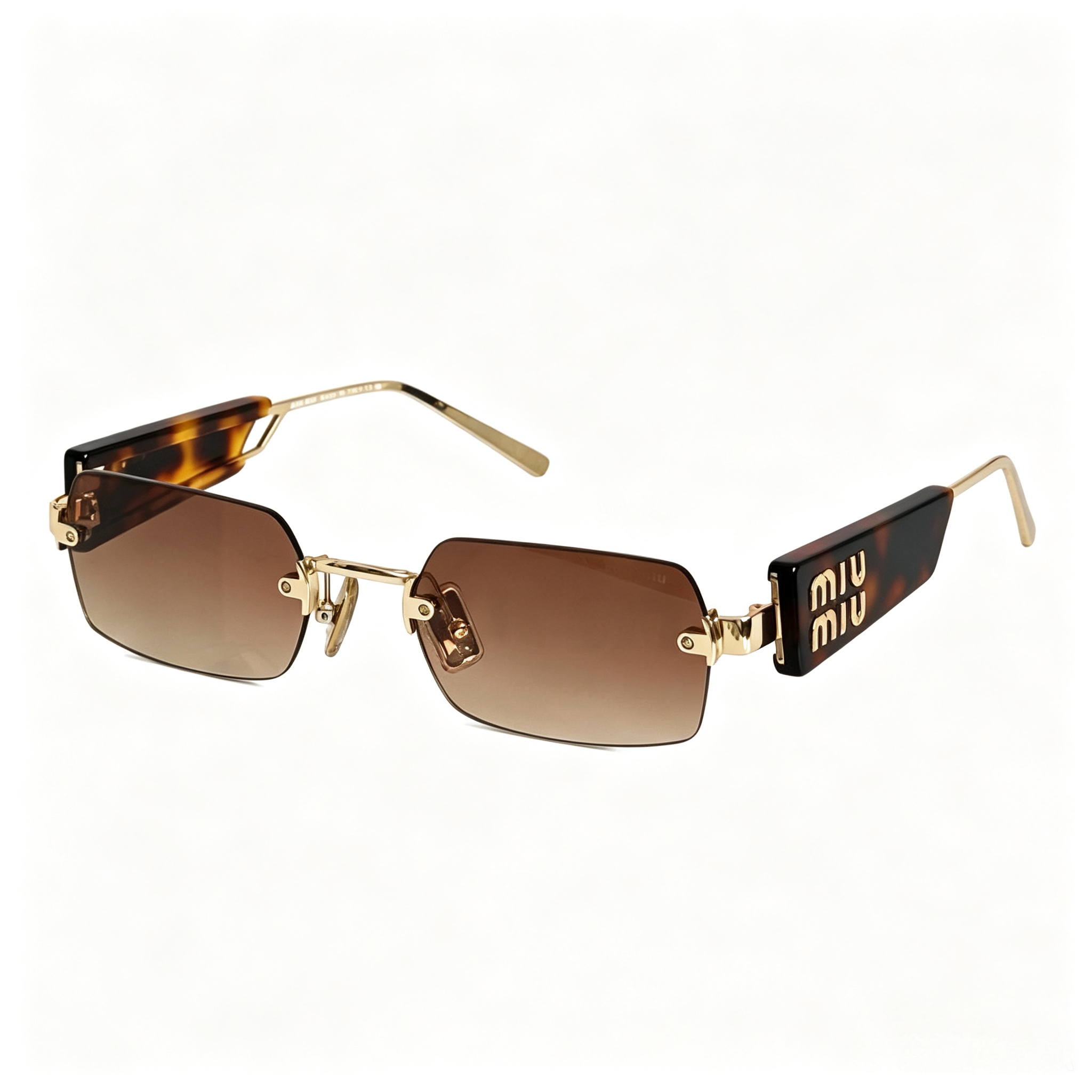 Miu Miu SMU A61 series frameless sunglasses