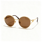 Miu Miu SMU 52Y Series Retro Metal Oval Sunglasses