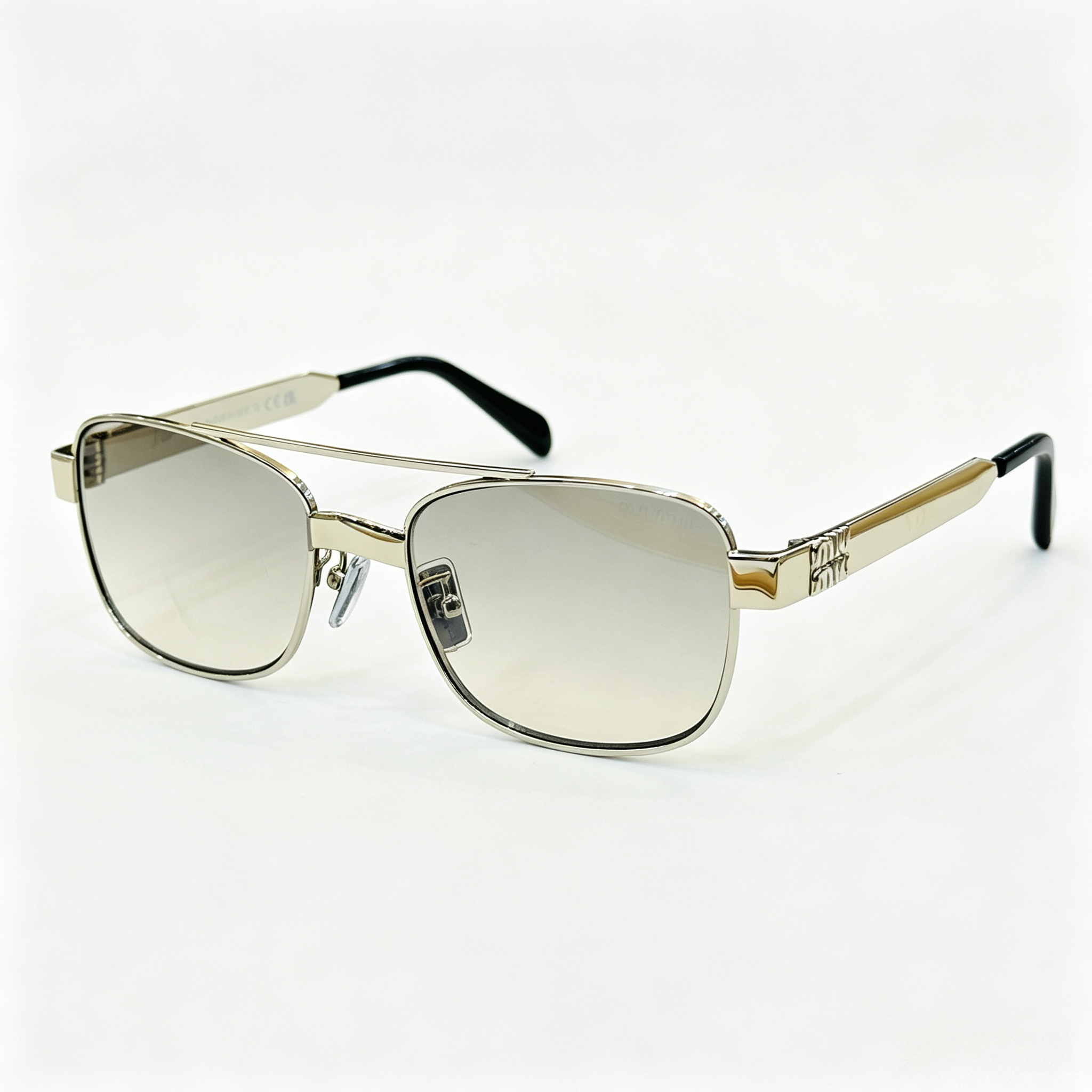 Miu Miu MU B52S series retro aviator sunglasses