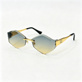 Miu Miu MU 140AV series frameless polygonal sunglasses