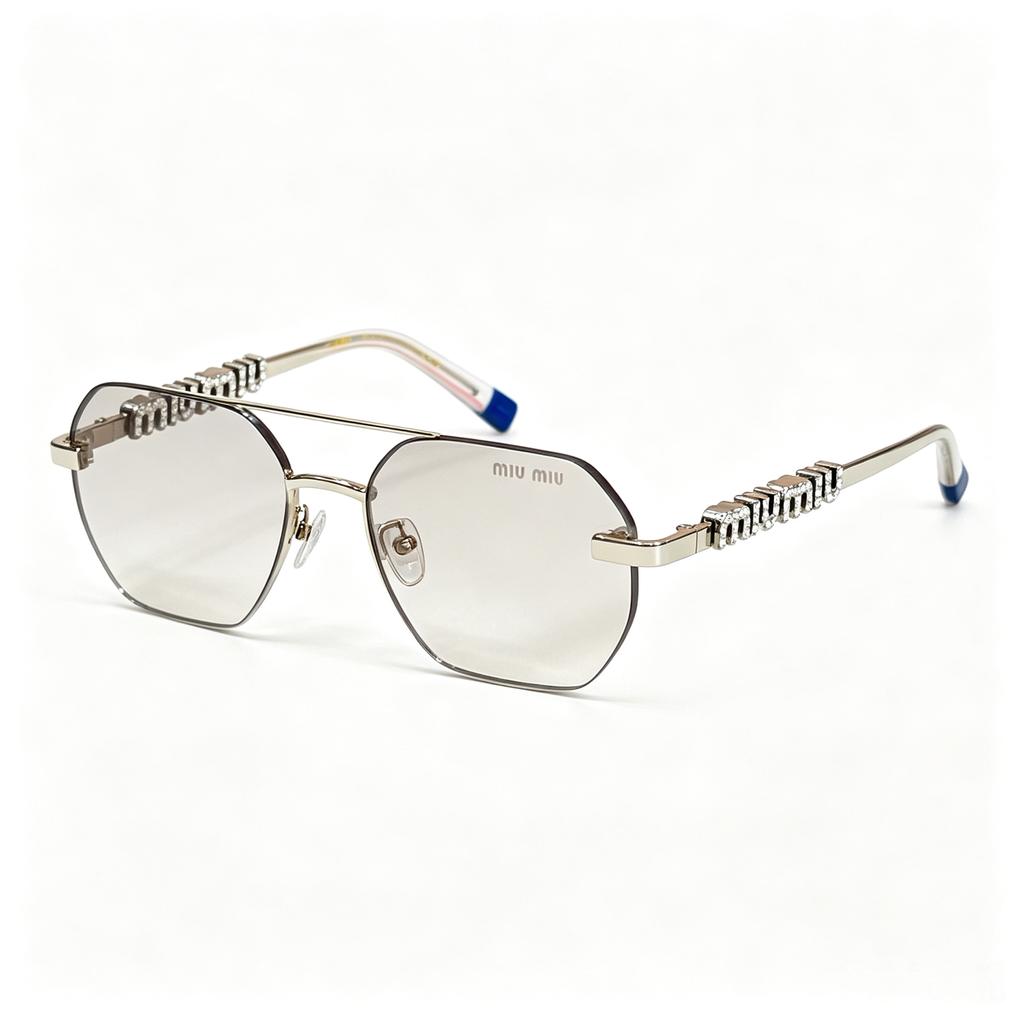 Miu Miu MU 947S series frameless sunglasses