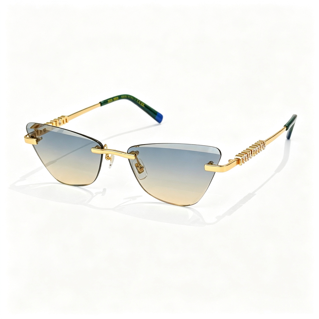 Miu Miu MU 947S series frameless sunglasses
