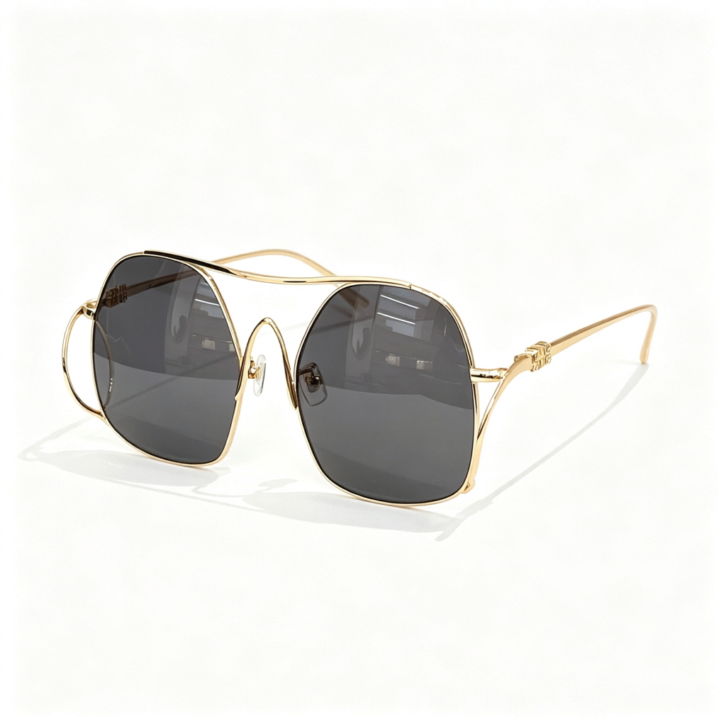 Miu Miu SMU A58 series metal frame sunglasses