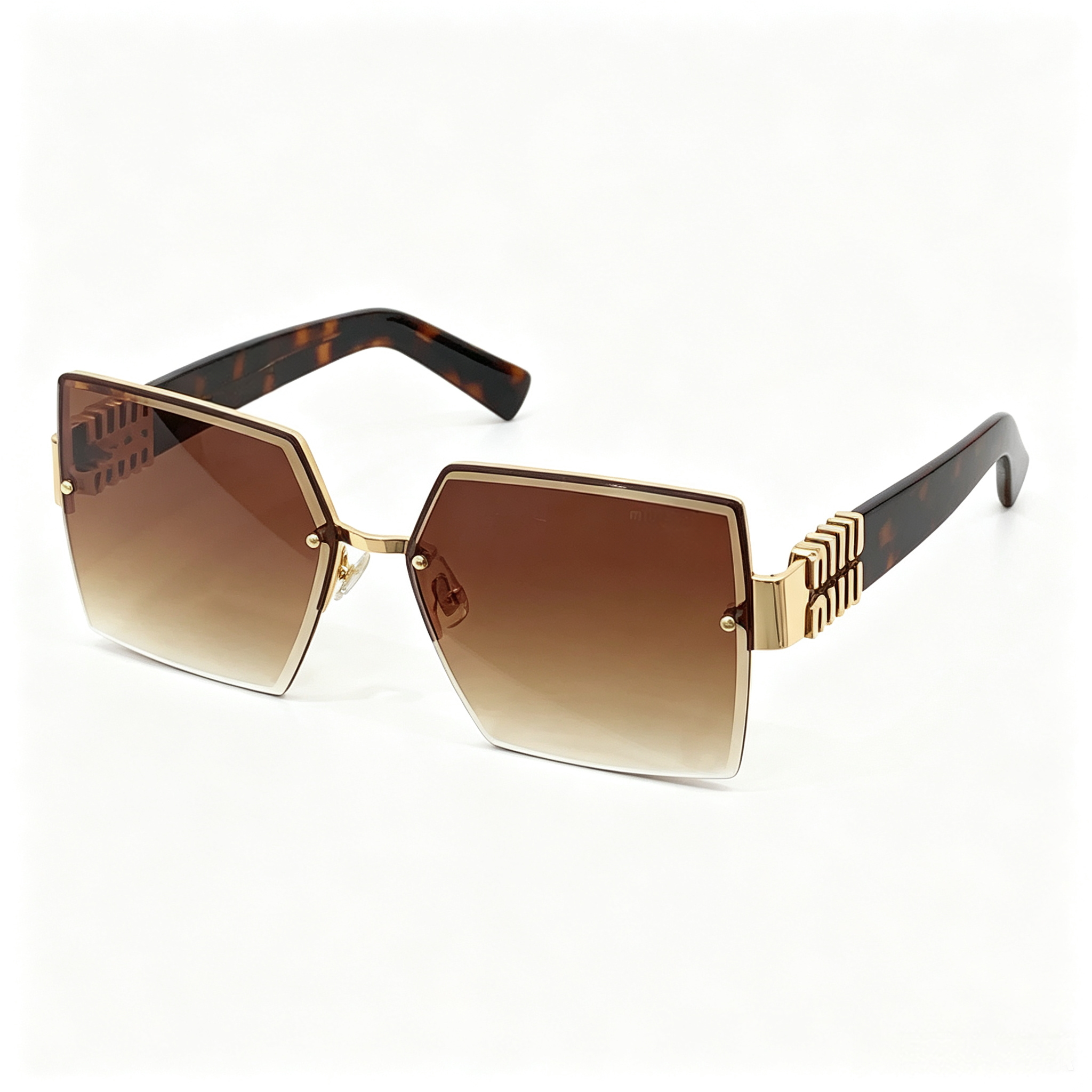 Miu Miu MU 117AV series frameless sunglasses