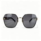 Miu Miu MU 62ZS Series Polygonal Metal Sunglasses