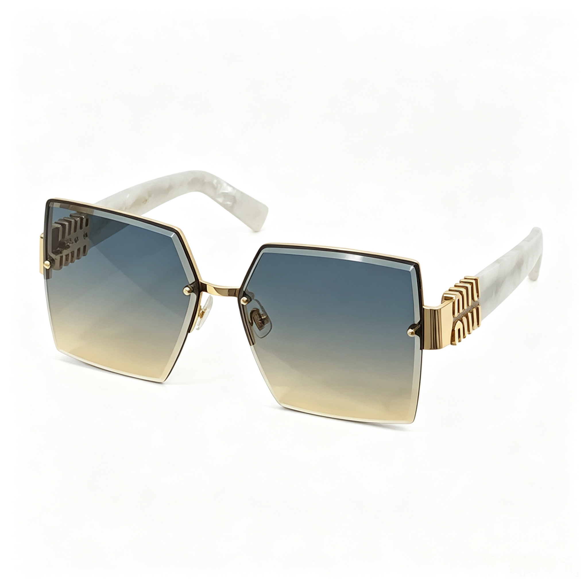 Miu Miu MU 117AV series frameless sunglasses